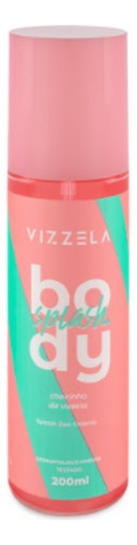 Vizzela Body Splash Perfume 200ml - Lançamento
