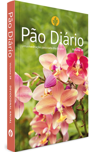 Kit 50 Livros Pão Diário Volume 28 | 365 Reflexões Para O Seu Tempo Com Deus | Capa Flores 2025