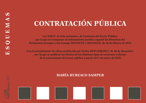 Contrataci&#243;n P&#250;blica. Esquemas. (libro Original)