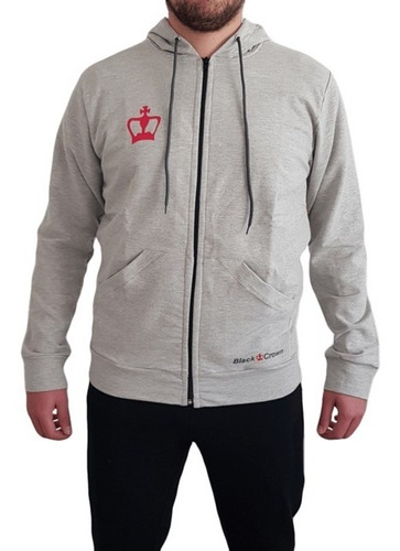 Campera Black Crown Live Hombre Deportiva Urbana Padel