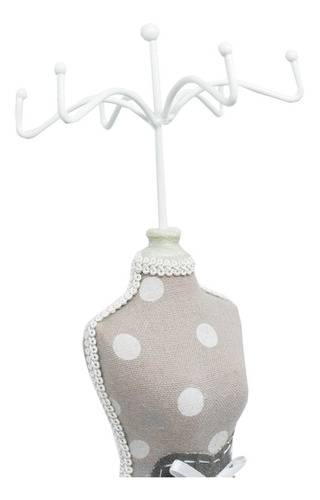 Boneca Cabide Para Expor Jóias E Bijuterias - 40 X 8 Cm