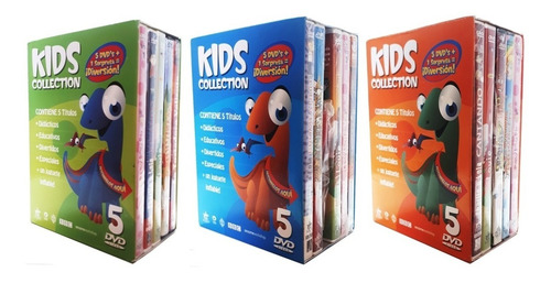 Kids Collection Bbc  3 Boxset Con 15 Discos Dvd