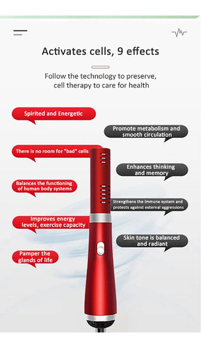 Dispositivo elétrico: Terahertz, Good Energy, Red Fisioterapia