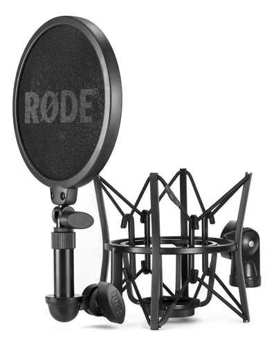 Micrófono condensador negro Rode NT1-Kit Studio Podcast