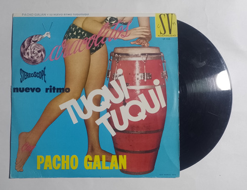 Disco Lp Pacho Galán / Nuevo Ritmo / Tuqui Tuqui