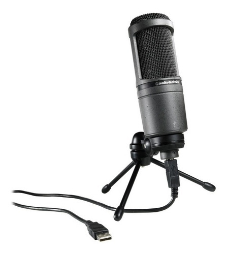 Microfono Condensador Usb Audiotechnica At2020usb+