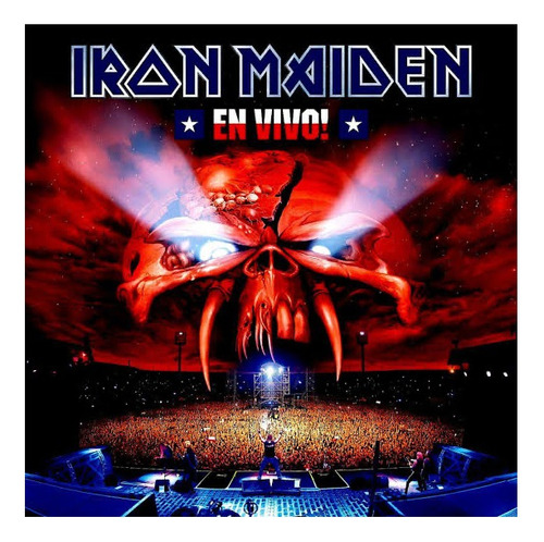 Cd Doble Iron Maiden / En Vivo! Chile (2012) Europeo 