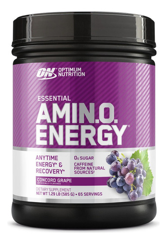 Amino Energy 586g - Optimum Nutrition Sabor Uva