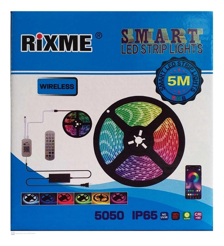 Tiktok Cinta Luces Rgb Led Colores Bluetooth Adhesiva