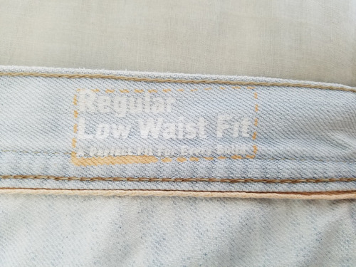 Pantalón Jean Regular Low Waist Fit Talle 36 (46)