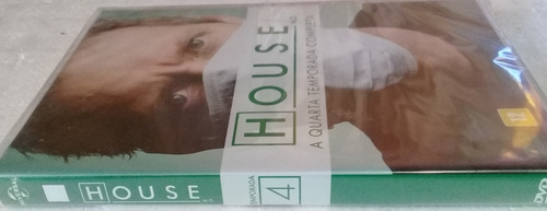 House 4° Temporada 4 Dvd´s Lacrado Pronta Ent Frete 15,00