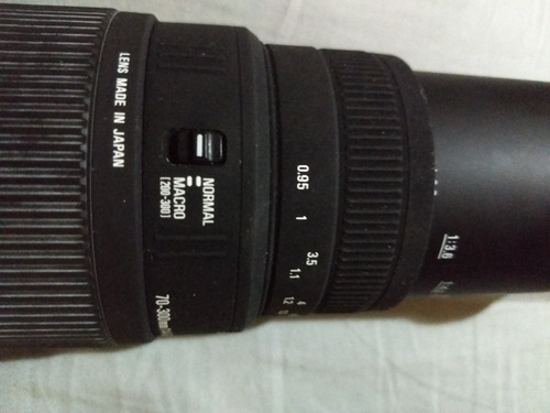 Lente Sigma 70-300mm 1:4-5.6 Para Canon