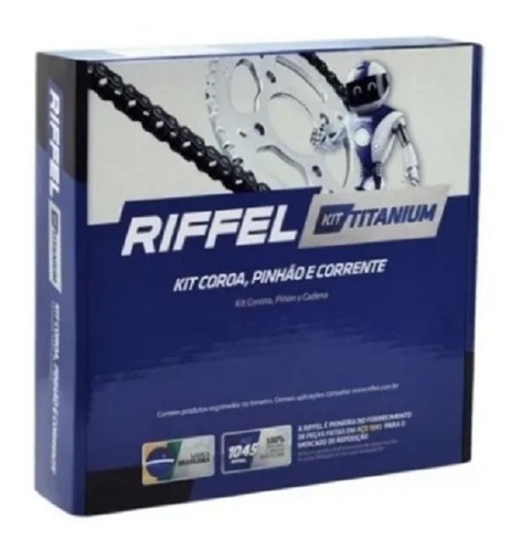 Kit Transmision Riffel Motomel S2 Vc 150 Hj 125 15/39 Jm Mot