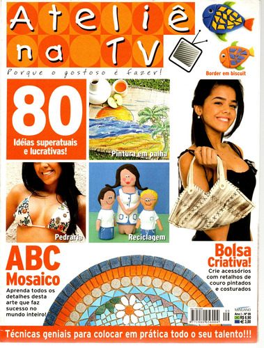 Revista Ateliê Na Tv, Ano 1, Nº 09