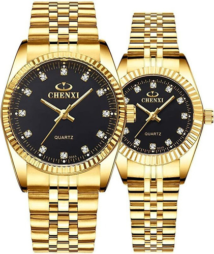 Relojes Para Parejas De Relojes Suizos De Oro Para Hombres .