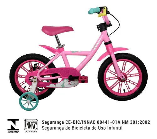 Bicicleta btwin rosa sales