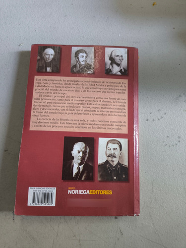 Libro Historia Universal Editorial Limusa (Usado)