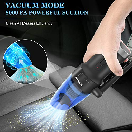 Cordless Air Duster Vacuum 2 In 1 Replace Canned Spray High
