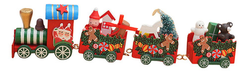 Adorno De Tren De Navidad, Decoración Navideña, Estatua C