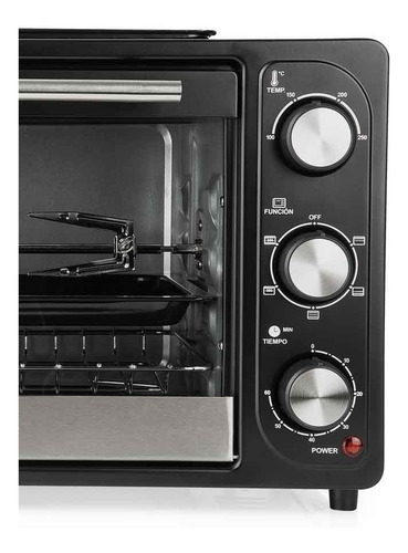Imagen 3 de 3 de Horno Tostador Kalley K-mhe18n