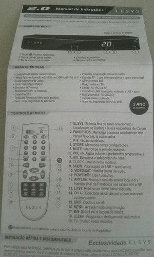 Receptor Analógico 2.0 Elsys