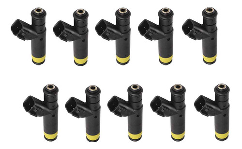 10pzs Inyector Gasolina Para Ford F550 Sduty 10cl 6.8 2013