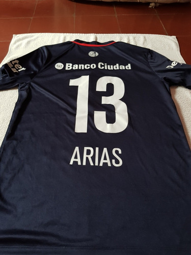 Camiseta San Lorenzo Utilizada En Juego R. Arias #13