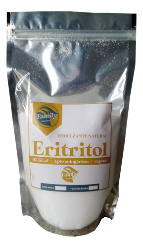 Eritritol 1kg - Edulcorante Apto Diabetico 100% Natural