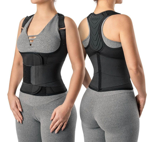 Corretor Postural Ajustável Neoprene Feminino Masculino