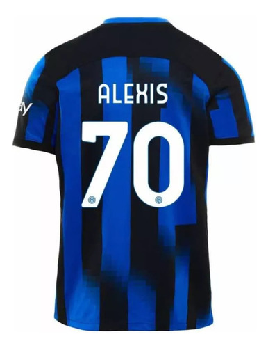 Camiseta Alexis Nro. 70 Inter Milan Niño/adulto