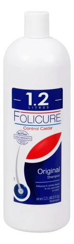 Shampoo Folicure Control Caída Original Biotina 1.2 Lt