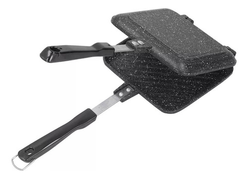 Sartén For Pan Sandwich De Doble Cara Antiadherente
