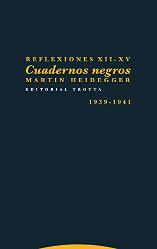 Reflexiones Xii-xv Cuadernos Negros: Cuadernos Negros -1939-