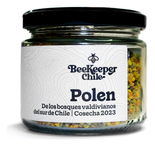 Polen Granulado De Abeja Organico 100gr Cosecha Responsable 