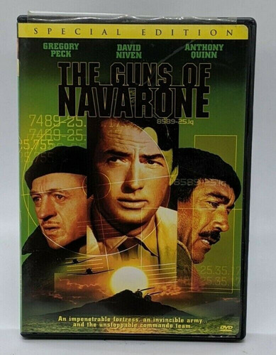 The Guns Of Navarone (dvd, Region 1, Nr, Columbia Pictur Ccq