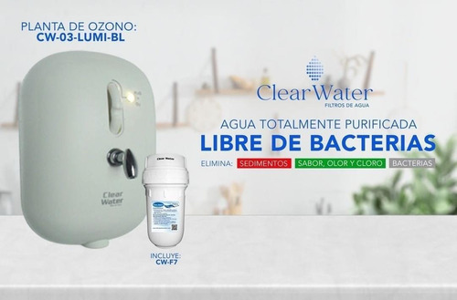 Imagen 2 de 8 de Planta Ozono Cw Lumi Blanca