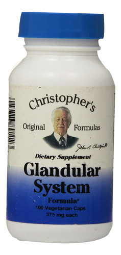 Dr Christopher's Formula Sistema Glandular, 100 Unidades