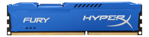 Memoria Ram Fury Ddr3 Gamer Azul  4gb 1 Hyperx Hx316c10f/4
