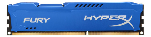 Memoria RAM Fury DDR3 gamer color azul  4GB 1 HyperX HX316C10F/4