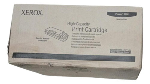 Toner Xerox Phaser 3600 Negro Original