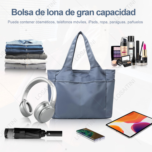 Losaitini Bolsos De Mujer, Bolsos De Gimnasio Y De Viaje, 17 Pulgadas Resistente Al Agua Gran Capacidad Resistente Al Desgaste Y A Los Múltiples Métodos De Transporte Materialtela Oxford