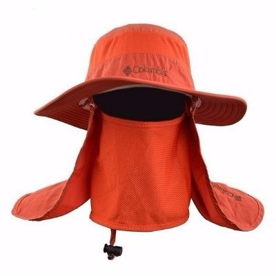 Chapéu Protetor Solar Cabeça Face Orelha E Nuca