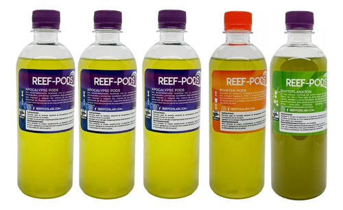 Copepodos Control Nutrientes Pack Reef Pods 500ml