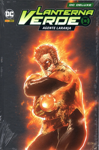 Lanterna Verde - Agente Laranja - Dc Deluxe - Editora Panini - Capa Dura - 2015 - Bonellihq Cx314 X20
