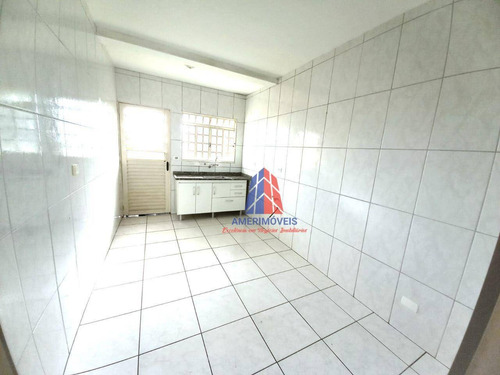 Imagem 3 de 10 de Casa Com 2 Dormitórios Para Alugar, 84 M² Por R$ 800,00/mês - Residencial Vale Das Nogueiras - Americana/sp - Ca1674