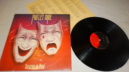 Mötley Crüe - Theatre Of Pain '1985 (elektra Us) (vinilo:ex 