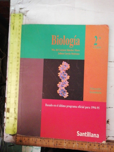 Biología 2° Curso Má. Del Carmen Sánchez Mora