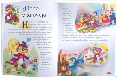 Mi Libro De Cuentos Y Fábulas / Con Ilustraciónes - 1 Libro