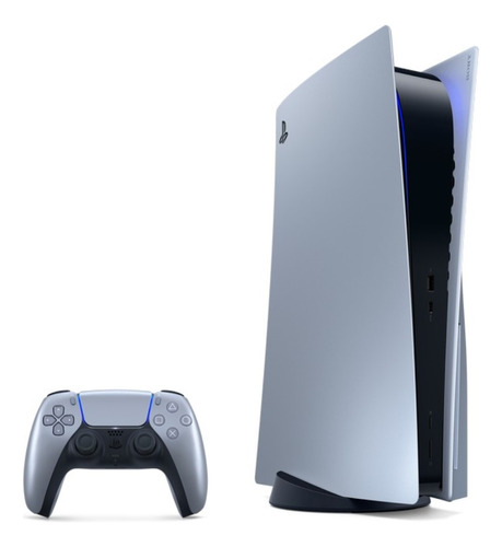 PlayStation CFI-ZCS2W08Y capa carcasa consola Ps5 standard color Sterling Silver