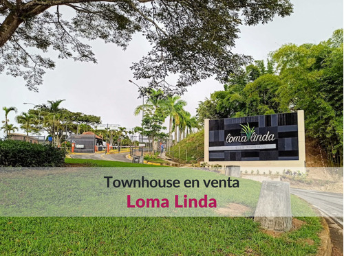 Townhouse En Venta En Loma Linda - Obra Gris Con Bello Proyecto